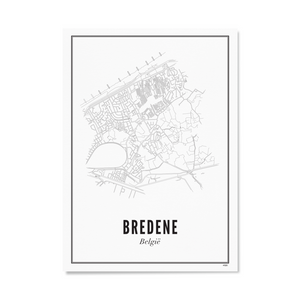 Vintage postkaart | Bredene
