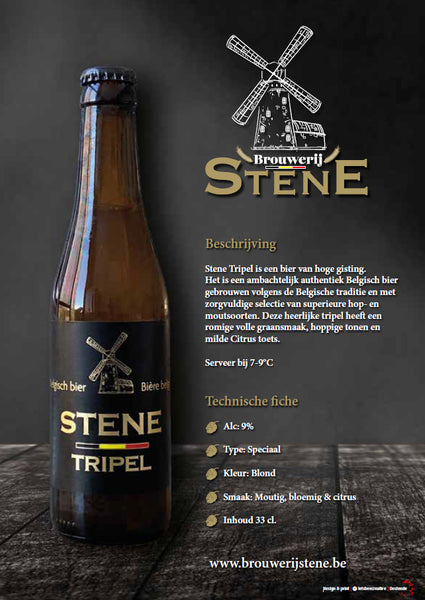 Stene Tripel 9%